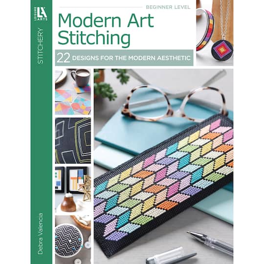Leisure Arts&#xAE; Modern Art Stitching Book